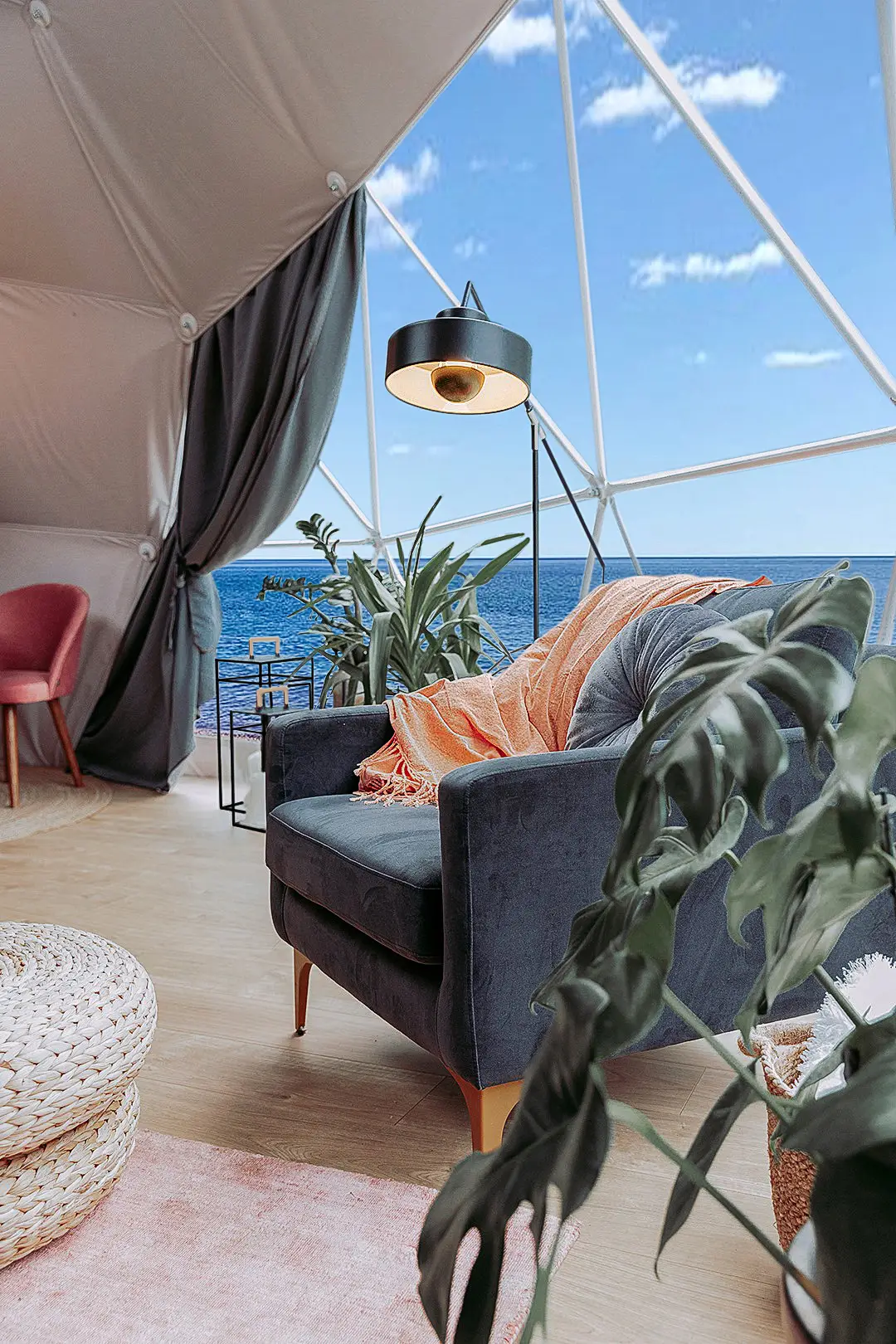 Luxury tent stay at The Harbors