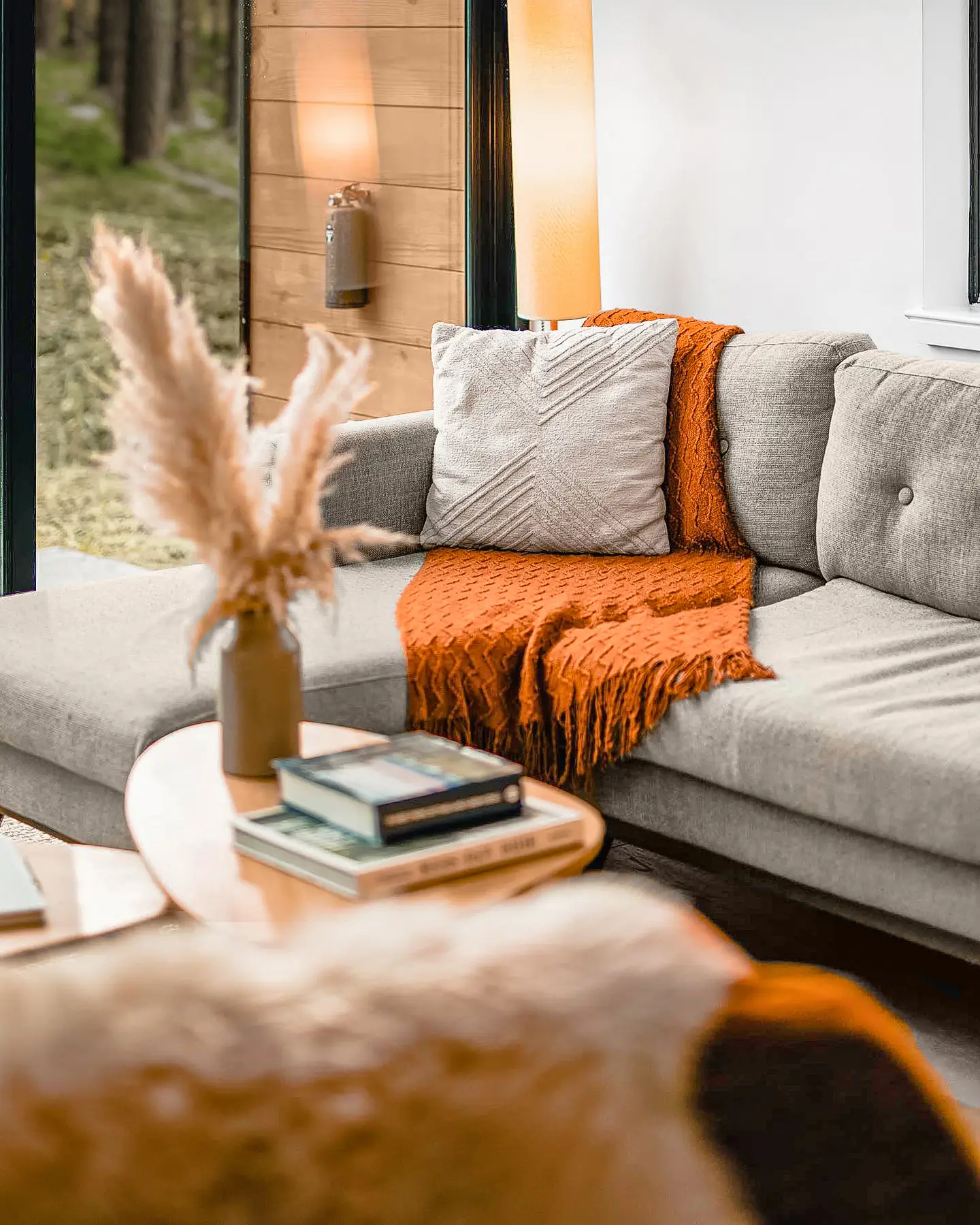 Cabin interior at The Harbors