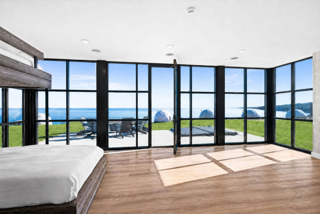 Comfortable luxury villa bedroom