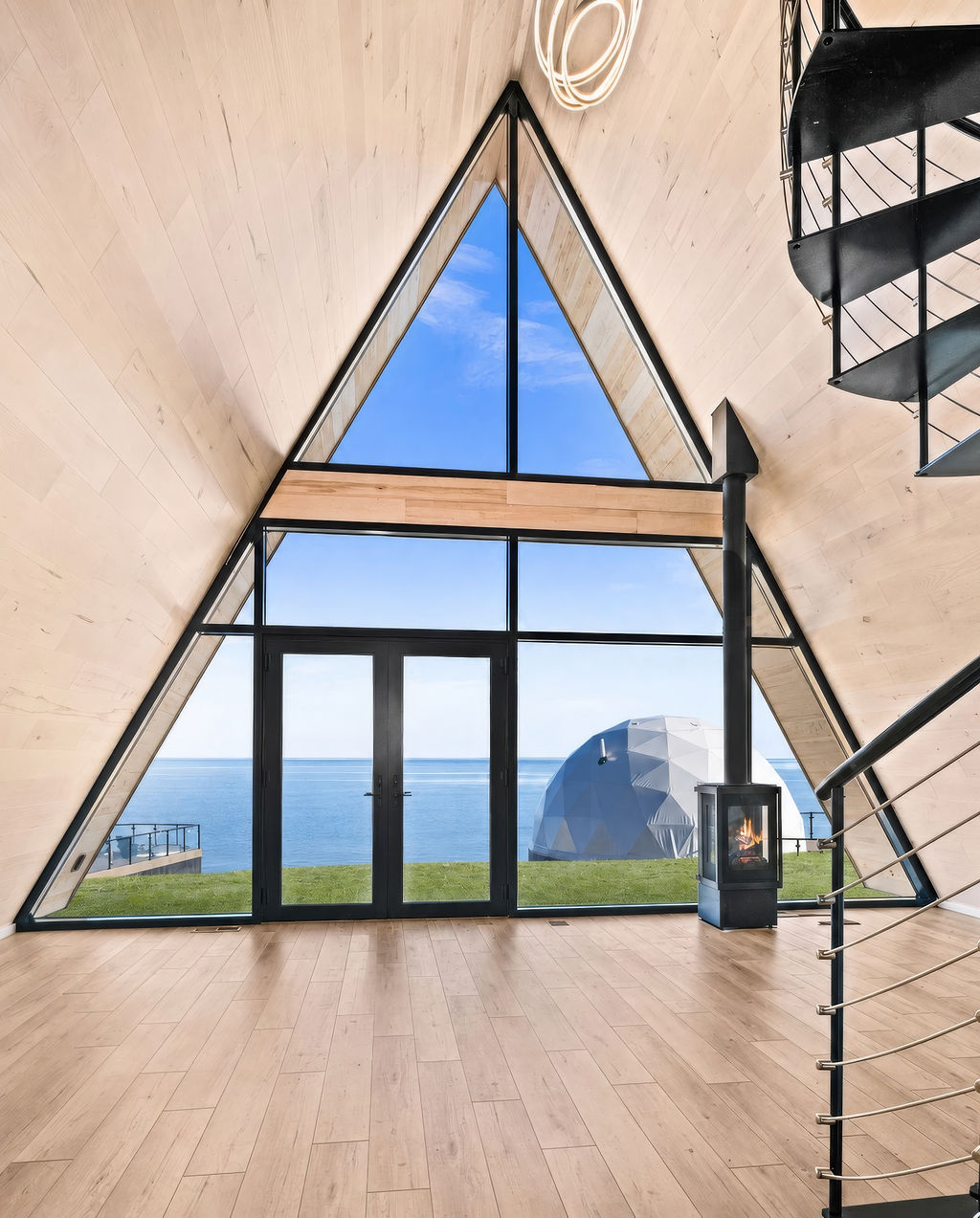 A-Frame loft space near Lake Superior