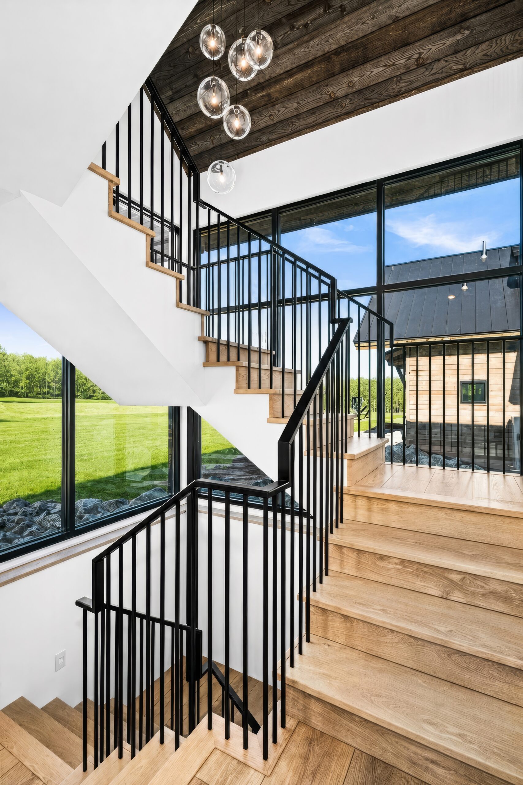Luxury Villa grand staircase at The Harbors